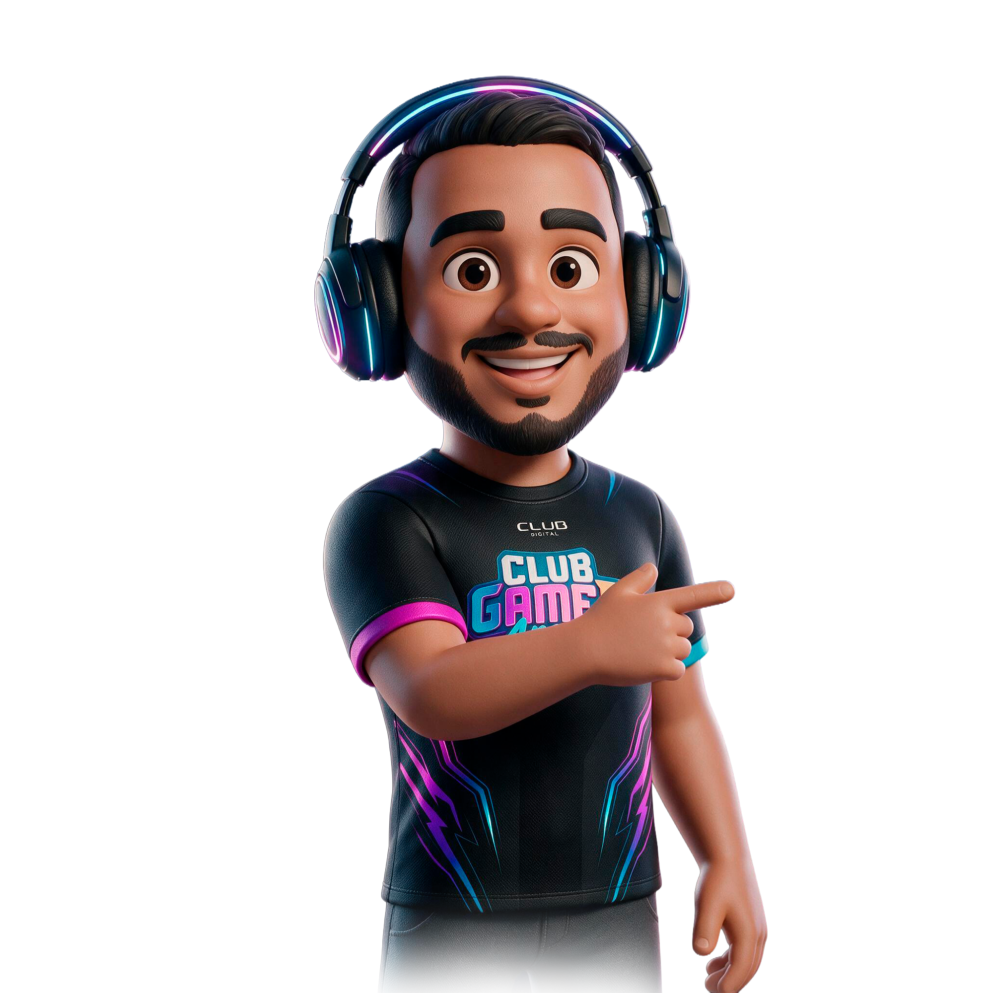 Mascote Club Gamer Arena